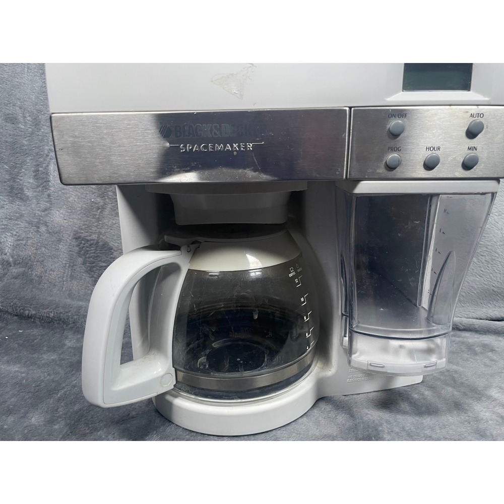 Black & Decker Spacemaker 12 Cup Programmable Coffee Maker White ODC450 Type 1